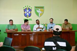 Lançamento Seleções Municipais Sub-17 no Acre — jovens atletas