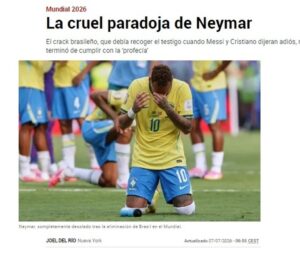 Neymar e o paradoxo cruel da despedida