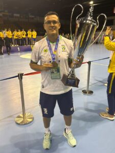 Rener Carvalho no Mundial de Futsal Universitário