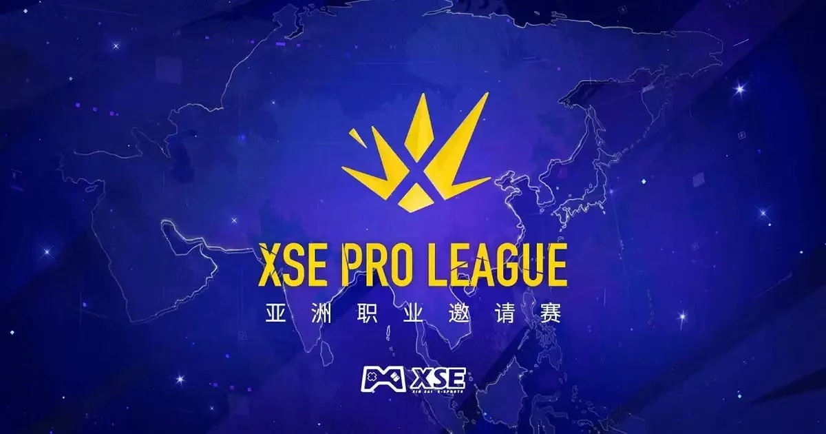Palco da XSE Pro League 2026 em Guangzhou